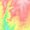 Escarrea topographic map, elevation, terrain