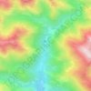 Cardaño de Arriba topographic map, elevation, terrain