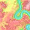 Gardner topographic map, elevation, terrain