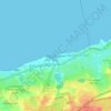 Playa Baracoa topographic map, elevation, terrain