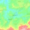 Bojongmanik topographic map, elevation, terrain