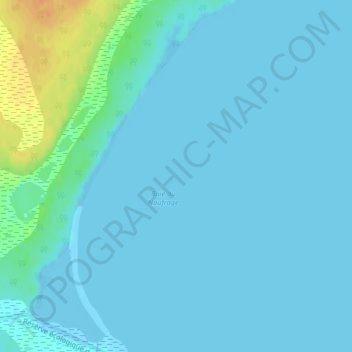Baie du Naufrage topographic map, elevation, terrain