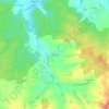 Schalchen topographic map, elevation, terrain