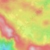 Dolnja Briga topographic map, elevation, terrain