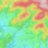 Huxel topographic map, elevation, terrain