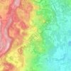 Mura topographic map, elevation, terrain