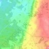 Gökhem topographic map, elevation, terrain