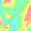 Morrompulli topographic map, elevation, terrain