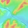 Finisterre topographic map, elevation, terrain