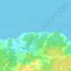 Seagrove topographic map, elevation, terrain