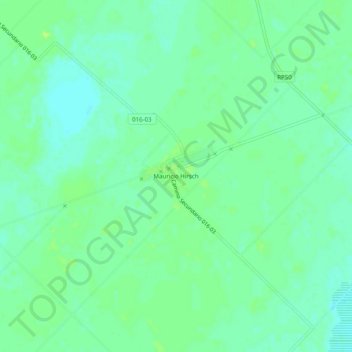 Mauricio Hirsch topographic map, elevation, terrain