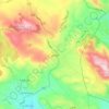 Tubas topographic map, elevation, terrain