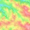 La Bonélie topographic map, elevation, terrain