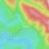 Gette topographic map, elevation, terrain