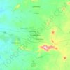 Thaba Nchu topographic map, elevation, terrain