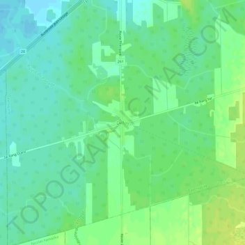 Defoy topographic map, elevation, terrain
