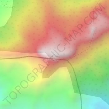 Núi Pha Luông topographic map, elevation, terrain