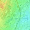 Vemde topographic map, elevation, terrain
