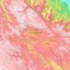 Provincia Cercado topographic map, elevation, terrain
