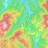 Valdarena topographic map, elevation, terrain