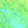 XXIII. kerület topographic map, elevation, terrain
