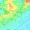 Thurnharting topographic map, elevation, terrain