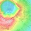 Miradouro da Caldeira topographic map, elevation, terrain