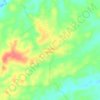 Desa Sungai Kapas topographic map, elevation, terrain