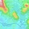 Morro do Cechella topographic map, elevation, terrain