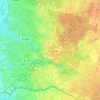 L'Éventard de Pirou topographic map, elevation, terrain