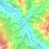 Тог-Алтай topographic map, elevation, terrain