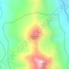 Dunsinane topographic map, elevation, terrain