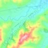 Nidastore topographic map, elevation, terrain