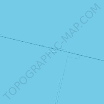 La Picasa topographic map, elevation, terrain