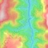A Veiga de Galegos topographic map, elevation, terrain