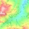 Mandola topographic map, elevation, terrain