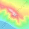 Cape Mountain topographic map, elevation, terrain