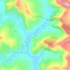 Oaș topographic map, elevation, terrain