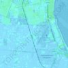 Friese Buurt topographic map, elevation, terrain