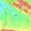 Hönze topographic map, elevation, terrain