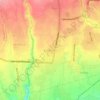 Blahbatuh topographic map, elevation, terrain