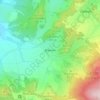 Bremen topographic map, elevation, terrain
