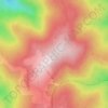Buscat topographic map, elevation, terrain