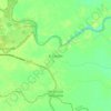 El Cantón topographic map, elevation, terrain