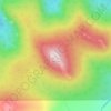 North Brother topographic map, elevation, terrain