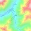 La Ramada topographic map, elevation, terrain
