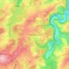 Frielinghausen topographic map, elevation, terrain