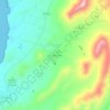Las Hermosas topographic map, elevation, terrain