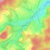 Jesberg topographic map, elevation, terrain