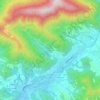 Case Benti topographic map, elevation, terrain